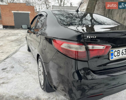 Черный Киа Рио, объемом двигателя 1.4 л и пробегом 155 тыс. км за 7500 $, фото 14 на Automoto.ua