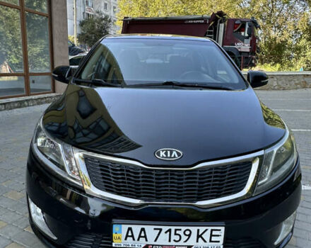 Черный Киа Рио, объемом двигателя 1.6 л и пробегом 101 тыс. км за 7450 $, фото 1 на Automoto.ua