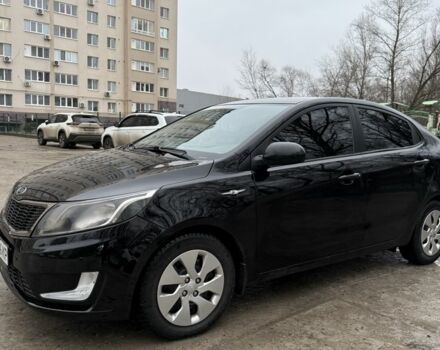 Черный Киа Рио, объемом двигателя 1.6 л и пробегом 210 тыс. км за 8000 $, фото 1 на Automoto.ua