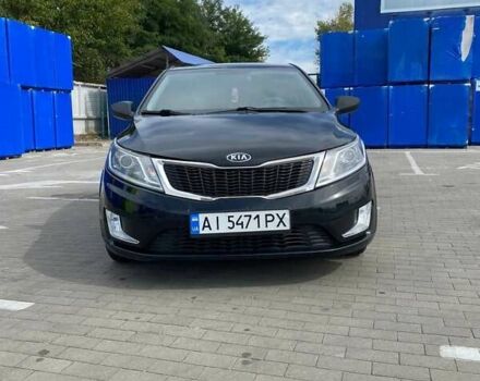 Черный Киа Рио, объемом двигателя 1.4 л и пробегом 92 тыс. км за 6999 $, фото 1 на Automoto.ua