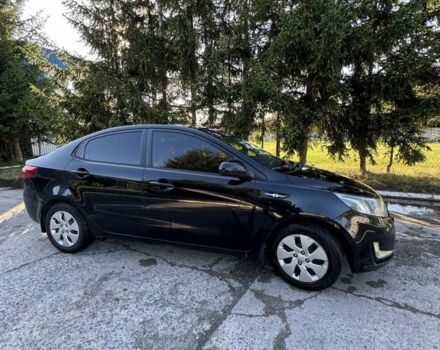 Черный Киа Рио, объемом двигателя 1.4 л и пробегом 179 тыс. км за 7998 $, фото 2 на Automoto.ua