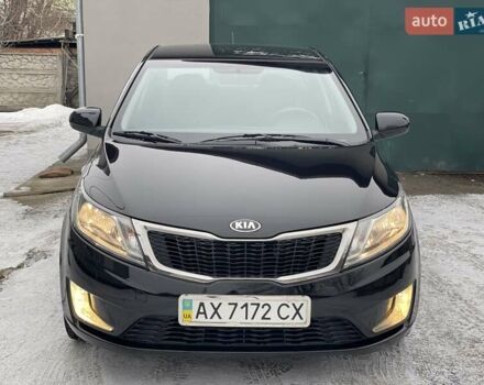 Черный Киа Рио, объемом двигателя 1.4 л и пробегом 124 тыс. км за 9350 $, фото 13 на Automoto.ua