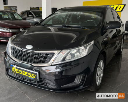 Черный Киа Рио, объемом двигателя 1.4 л и пробегом 143 тыс. км за 8500 $, фото 2 на Automoto.ua