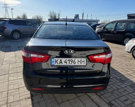 Черный Киа Рио, объемом двигателя 1.4 л и пробегом 214 тыс. км за 7700 $, фото 5 на Automoto.ua