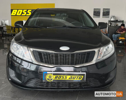 Черный Киа Рио, объемом двигателя 1.4 л и пробегом 143 тыс. км за 8500 $, фото 1 на Automoto.ua