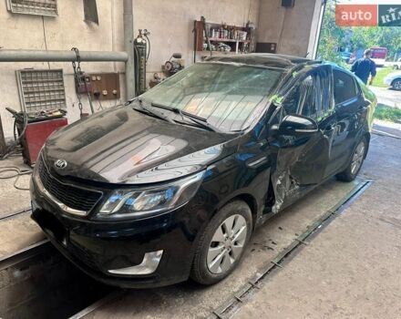 Черный Киа Рио, объемом двигателя 1.59 л и пробегом 105 тыс. км за 2700 $, фото 5 на Automoto.ua