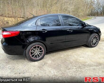 Черный Киа Рио, объемом двигателя 1.6 л и пробегом 154 тыс. км за 8000 $, фото 3 на Automoto.ua