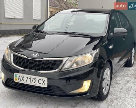 Черный Киа Рио, объемом двигателя 1.4 л и пробегом 124 тыс. км за 9350 $, фото 8 на Automoto.ua