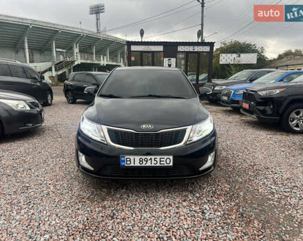 Черный Киа Рио, объемом двигателя 1.6 л и пробегом 170 тыс. км за 7999 $, фото 1 на Automoto.ua