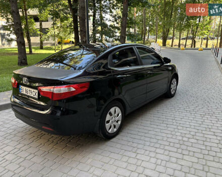 Черный Киа Рио, объемом двигателя 1.4 л и пробегом 136 тыс. км за 8100 $, фото 5 на Automoto.ua