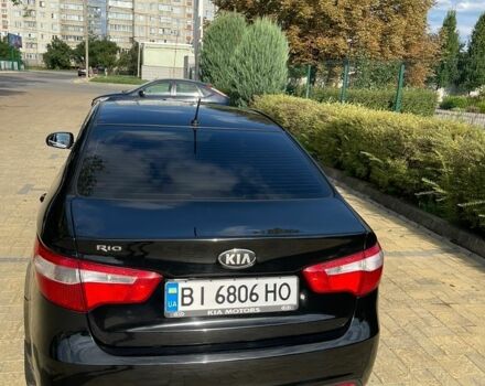 Черный Киа Рио, объемом двигателя 1.4 л и пробегом 247 тыс. км за 7800 $, фото 18 на Automoto.ua