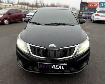 Черный Киа Рио, объемом двигателя 1.4 л и пробегом 220 тыс. км за 8200 $, фото 11 на Automoto.ua