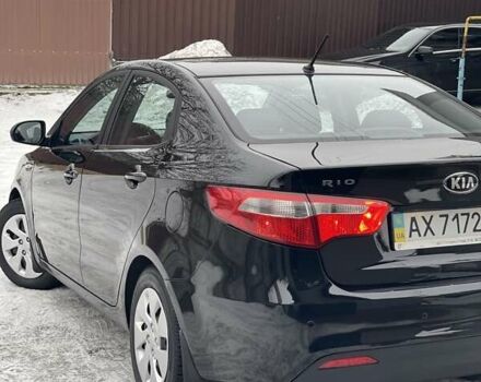Черный Киа Рио, объемом двигателя 1.4 л и пробегом 124 тыс. км за 9350 $, фото 65 на Automoto.ua