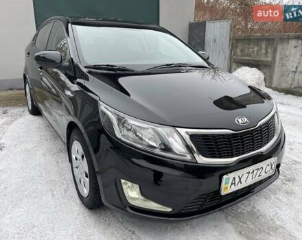 Черный Киа Рио, объемом двигателя 1.4 л и пробегом 124 тыс. км за 9350 $, фото 38 на Automoto.ua