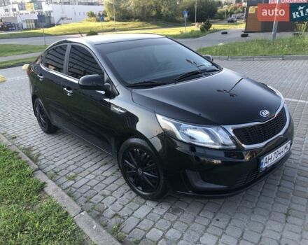 Чорний Кіа Ріо, об'ємом двигуна 1.4 л та пробігом 92 тис. км за 10000 $, фото 2 на Automoto.ua