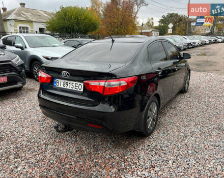 Черный Киа Рио, объемом двигателя 1.6 л и пробегом 170 тыс. км за 7999 $, фото 4 на Automoto.ua