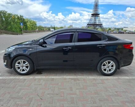 Черный Киа Рио, объемом двигателя 1.4 л и пробегом 96 тыс. км за 9200 $, фото 1 на Automoto.ua
