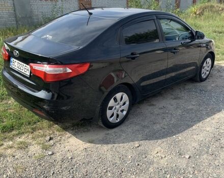 Черный Киа Рио, объемом двигателя 1.4 л и пробегом 212 тыс. км за 7700 $, фото 4 на Automoto.ua
