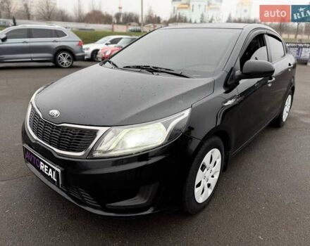 Черный Киа Рио, объемом двигателя 1.4 л и пробегом 220 тыс. км за 8200 $, фото 9 на Automoto.ua
