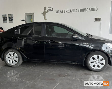 Черный Киа Рио, объемом двигателя 1.4 л и пробегом 143 тыс. км за 8500 $, фото 7 на Automoto.ua