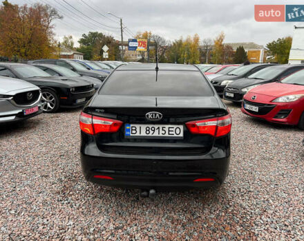Черный Киа Рио, объемом двигателя 1.6 л и пробегом 170 тыс. км за 7999 $, фото 5 на Automoto.ua