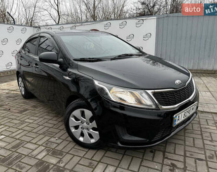 Черный Киа Рио, объемом двигателя 1.4 л и пробегом 185 тыс. км за 6999 $, фото 1 на Automoto.ua