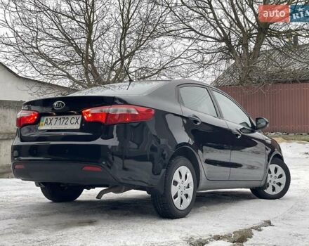 Черный Киа Рио, объемом двигателя 1.4 л и пробегом 124 тыс. км за 9350 $, фото 11 на Automoto.ua