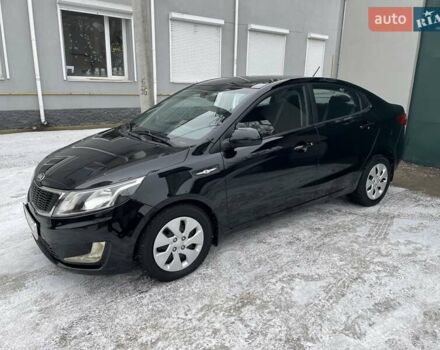 Черный Киа Рио, объемом двигателя 1.4 л и пробегом 124 тыс. км за 9350 $, фото 25 на Automoto.ua