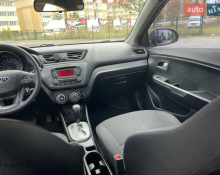 Черный Киа Рио, объемом двигателя 1.4 л и пробегом 136 тыс. км за 7700 $, фото 34 на Automoto.ua