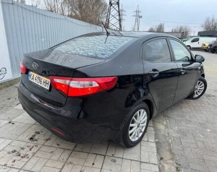 Черный Киа Рио, объемом двигателя 1.4 л и пробегом 214 тыс. км за 7700 $, фото 2 на Automoto.ua