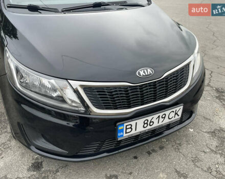 Черный Киа Рио, объемом двигателя 1.4 л и пробегом 136 тыс. км за 7700 $, фото 16 на Automoto.ua
