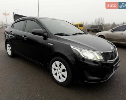 Черный Киа Рио, объемом двигателя 1.4 л и пробегом 220 тыс. км за 8200 $, фото 13 на Automoto.ua