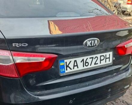 Черный Киа Рио, объемом двигателя 1.59 л и пробегом 320 тыс. км за 6500 $, фото 1 на Automoto.ua