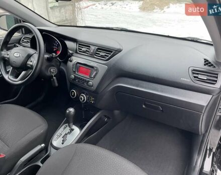 Черный Киа Рио, объемом двигателя 1.4 л и пробегом 124 тыс. км за 9350 $, фото 112 на Automoto.ua