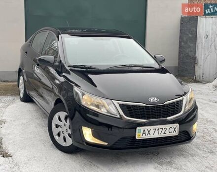 Черный Киа Рио, объемом двигателя 1.4 л и пробегом 124 тыс. км за 9350 $, фото 17 на Automoto.ua