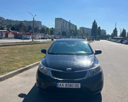 Черный Киа Рио, объемом двигателя 1.4 л и пробегом 200 тыс. км за 6500 $, фото 3 на Automoto.ua