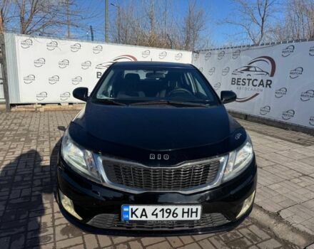 Чорний Кіа Ріо, об'ємом двигуна 1.4 л та пробігом 214 тис. км за 7700 $, фото 4 на Automoto.ua