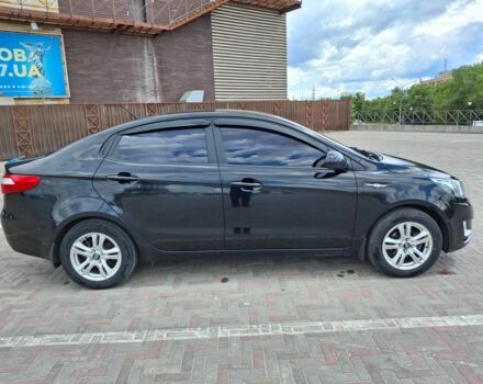 Черный Киа Рио, объемом двигателя 1.4 л и пробегом 96 тыс. км за 9200 $, фото 3 на Automoto.ua