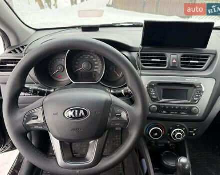 Чорний Кіа Ріо, об'ємом двигуна 1.4 л та пробігом 123 тис. км за 7300 $, фото 17 на Automoto.ua