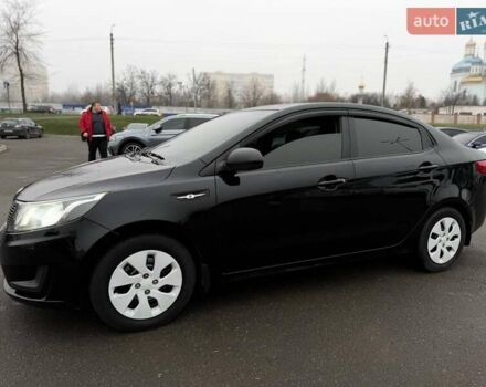 Черный Киа Рио, объемом двигателя 1.4 л и пробегом 220 тыс. км за 8200 $, фото 8 на Automoto.ua