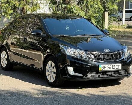 Черный Киа Рио, объемом двигателя 1.59 л и пробегом 87 тыс. км за 9500 $, фото 1 на Automoto.ua