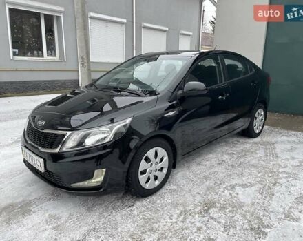Черный Киа Рио, объемом двигателя 1.4 л и пробегом 124 тыс. км за 9350 $, фото 24 на Automoto.ua