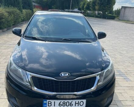 Черный Киа Рио, объемом двигателя 1.4 л и пробегом 247 тыс. км за 7800 $, фото 6 на Automoto.ua