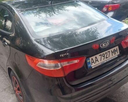 Черный Киа Рио, объемом двигателя 1.4 л и пробегом 320 тыс. км за 6200 $, фото 3 на Automoto.ua