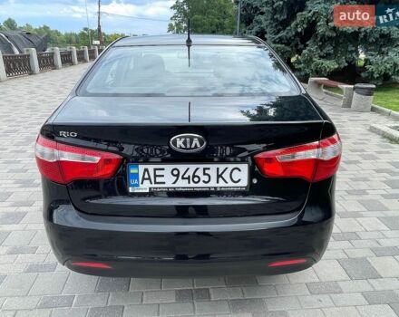 Черный Киа Рио, объемом двигателя 1.4 л и пробегом 89 тыс. км за 8300 $, фото 4 на Automoto.ua