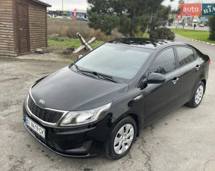 Черный Киа Рио, объемом двигателя 1.4 л и пробегом 136 тыс. км за 7700 $, фото 19 на Automoto.ua