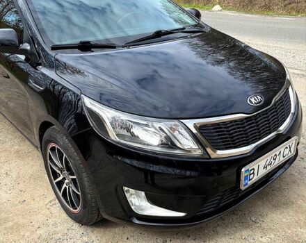 Черный Киа Рио, объемом двигателя 1.6 л и пробегом 154 тыс. км за 8000 $, фото 1 на Automoto.ua