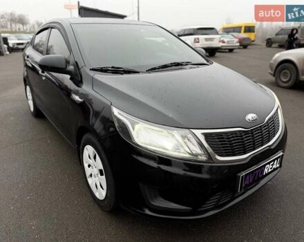Черный Киа Рио, объемом двигателя 1.4 л и пробегом 220 тыс. км за 8200 $, фото 12 на Automoto.ua
