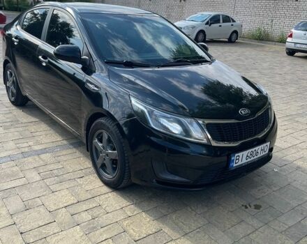 Черный Киа Рио, объемом двигателя 1.4 л и пробегом 247 тыс. км за 7800 $, фото 5 на Automoto.ua