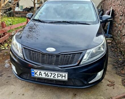 Черный Киа Рио, объемом двигателя 1.6 л и пробегом 320 тыс. км за 6500 $, фото 2 на Automoto.ua